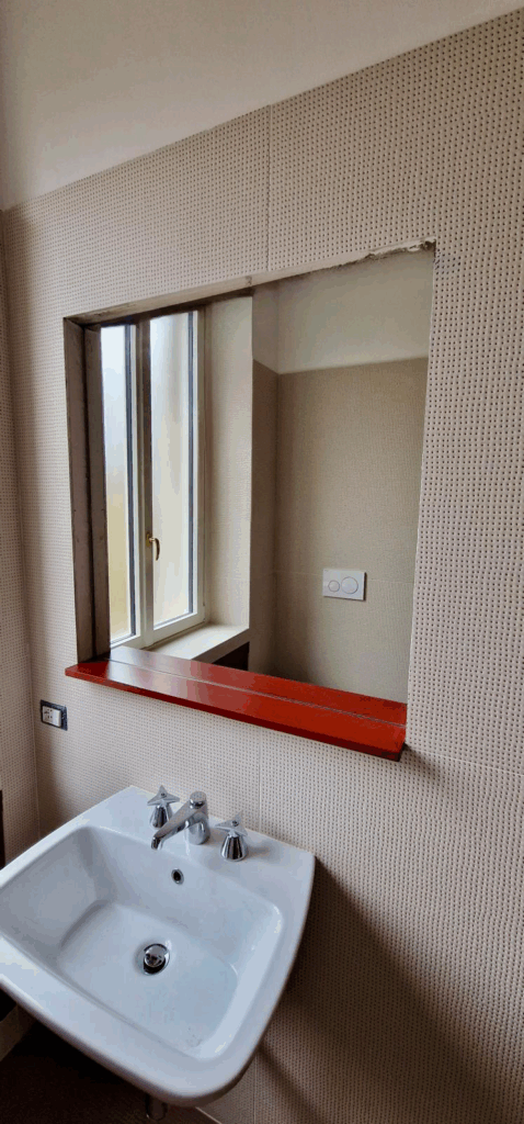 Specchio bagno in nicchia