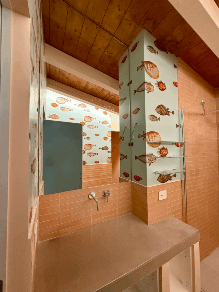 Specchio bagno in nicchia